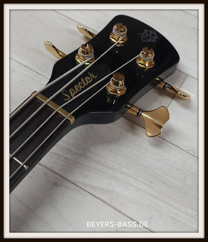 Spector Euro Artist 50th Anniversary Ian Hill, Solid Black, Signature, Limited Edition, 2nd Hand